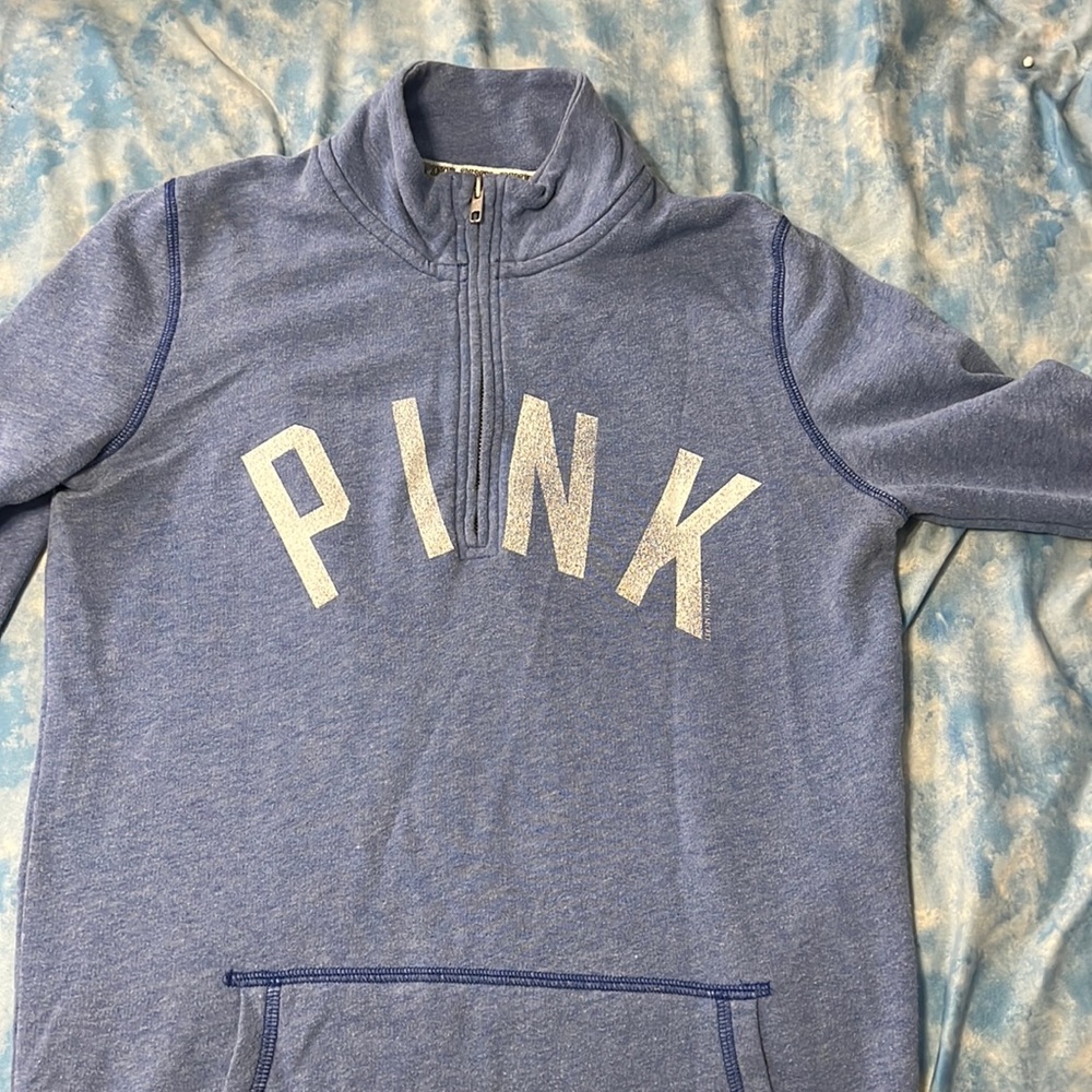 quarter zip PINK XS UK wildcat